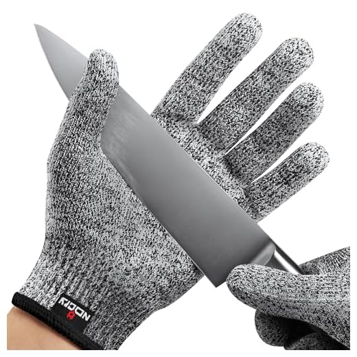 NoCry Cut Resistant Gloves - Ambidextrous, Food Grade, High Performance Level 5 Protection. Size Extra Large, Complimentary Ebook Included