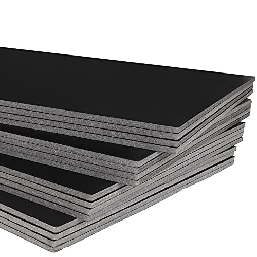 Buy 20 Pack 11x14 inch Black Foam Boards, Foam Core Backing Boards 3/16