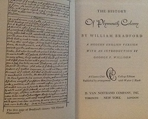 History of Plymouth B000H70QQE Book Cover