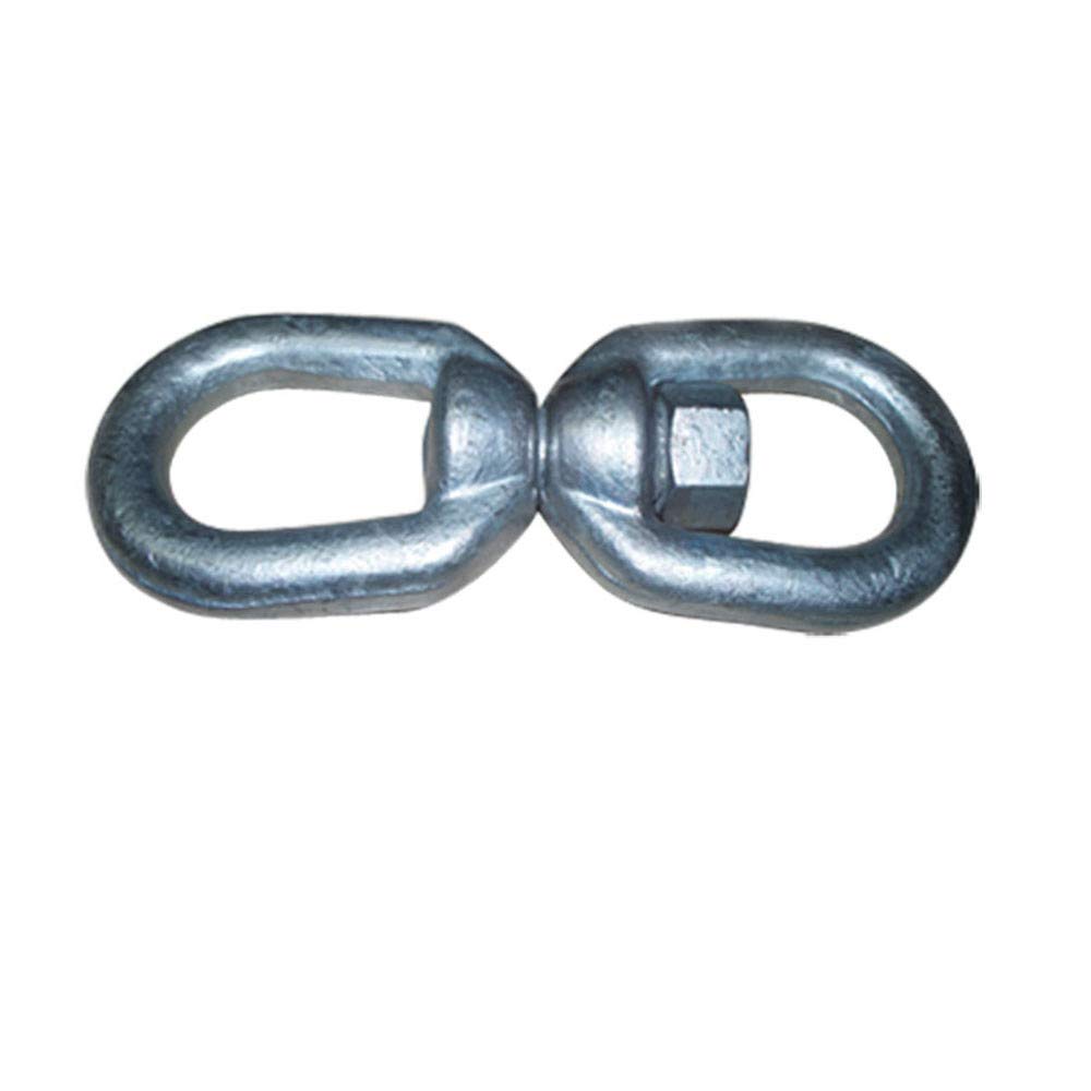 Prolinemax 5/16" Eye Eye Swivel Marine Mooring Galvanized 1250 Lbs