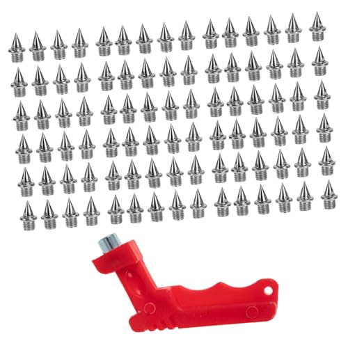 Parliky Spikes Sprinting Shoes Nails Set 1/4 Inch Stainless Steel for Men's Racing