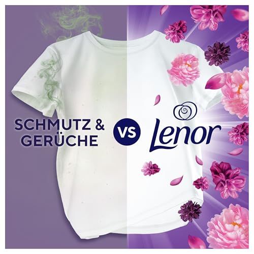 Lenor Flüssigwaschmittel Amethyst, 100 Wäschen, Waschmittel flüssig – Ansicht 3