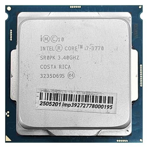 Processador Intel Core i7-3770 3ª Geração 3.4GHz 4 Núcleos 8Mb Cache 8 Threads Soquete LGA 1155