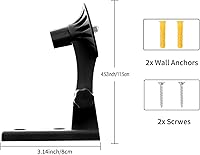 Vista 8 de Soporte de pared ajustable compatible con WYZE Cam Pan V3/V4/V2 Blink Mini Pan-Tilt Camera, ángulo de rotación de 180 grados para pared