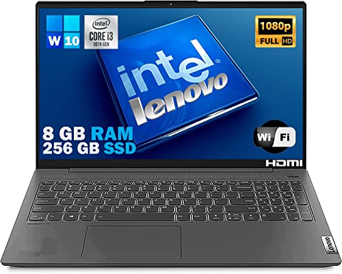Image of Lenovo V15 CPU Intel i3 10GEN. 2 Core 3.4 GHz Notebook 15.6 inch Display FHD 1920 x 1080p. Antiglare, DDR4 RAM 8 GB, SSD 256 GB, Wi-fi 5, RJ-45, Bt, Webcam, Dolby Audio, Win 10 Pro, Iron Gray