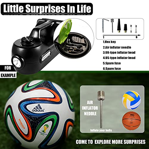 Wayska Electric Car Jack 5 Ton, 12V Electric Hydraulic Floor Jack Lcd Display Screen, Electric Jack With Electric Impact Wrench And Inflator Pump For Suv Sedan Truck Lift And Change Tires #TOP5