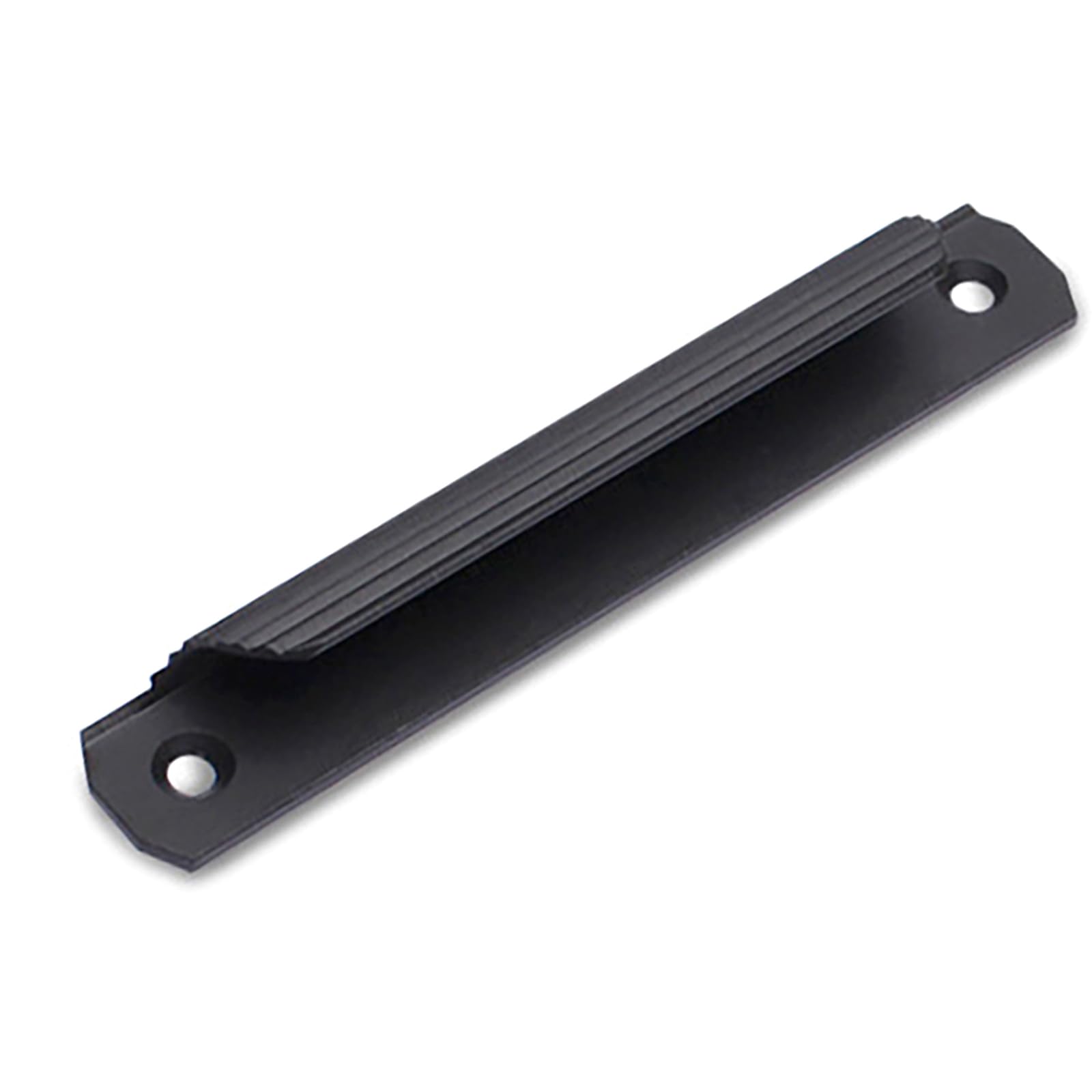 Shyyoulqe Gentleman Black Door Handle Aluminum Alloy Cabinet Door Furniture Drawer Cabinet Pull Window Sliding Knob Hardware Push Pull Balcony Gate Window Pulls Knob