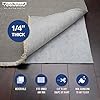 Teebaud – Sottotappeto Antiscivolo Reversibile – 183x274 Cm – Per Moquette E Pavimenti Duri