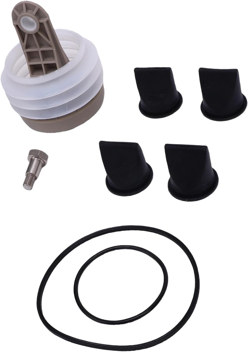 385230980 Pump Bellow Kit with O Ring Kit Replace, Bellows Pump Set Replacement for Series Vacuum Pumping, RV Toilet Spare Parts
