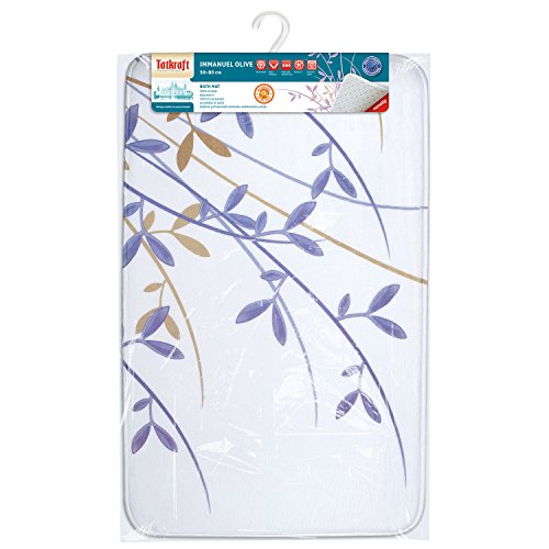Tatkraft Bath Mat, Microfibre, 50 x 80 cm