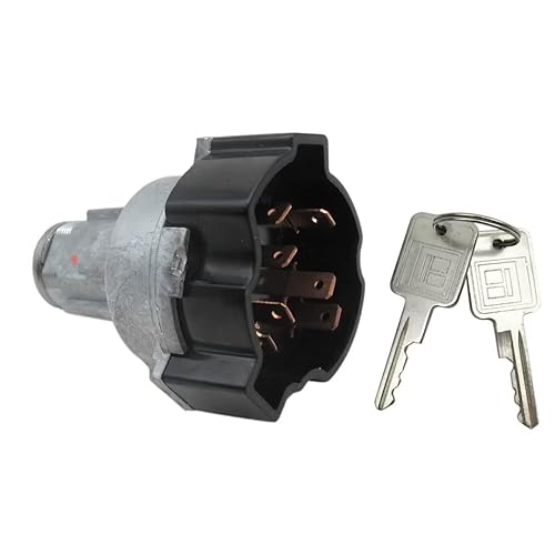Miniatura 7 de GRABOTE Interruptor de arranque de cilindro de encendido en salpicadero con llaves para Chevrolet C10C20C30 Suburban 1116683 1125 LS411 1967-1972