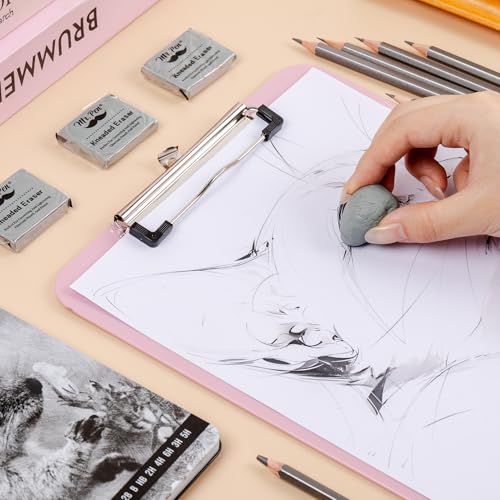 Image of Mr. Pen- Kneaded Erasers, 1.57 inch x 1.37 inch, 4 Pack, Gray