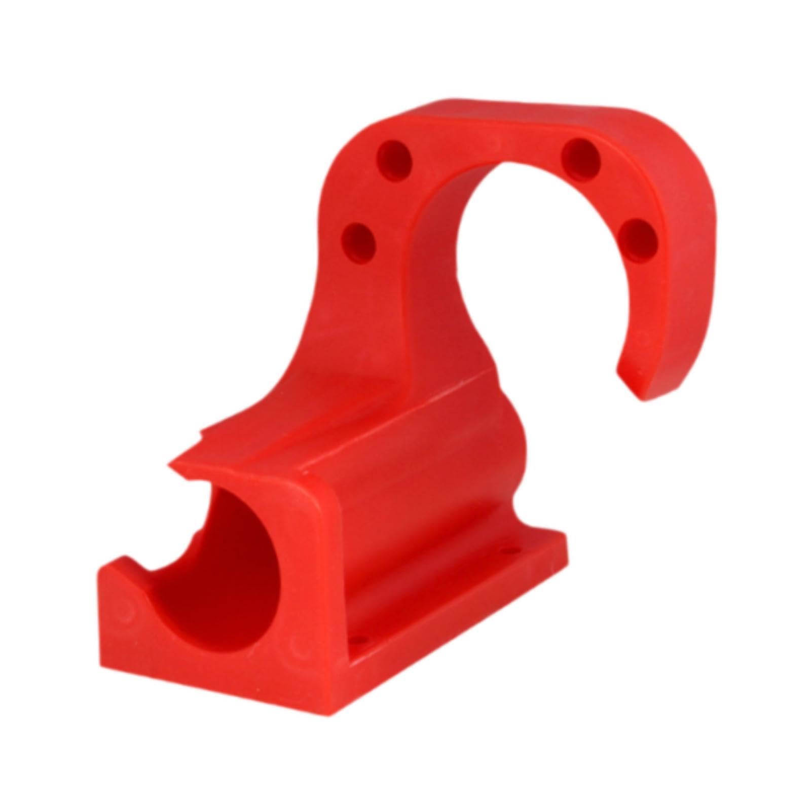 Car Washer Hose Holder Wall Mounted Bracket for Repair Shop Yard Garden Red-image-15