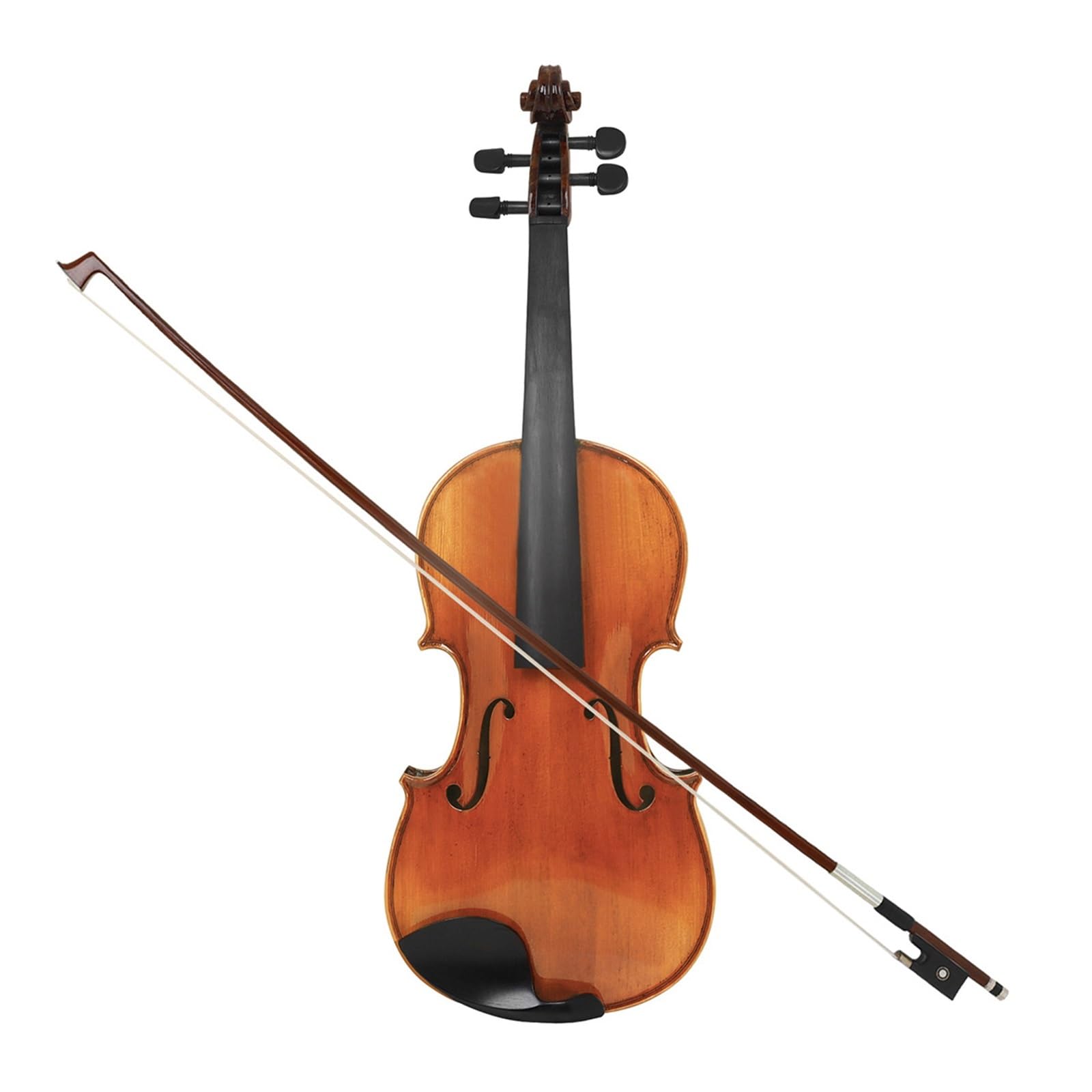 violín De Madera Violín De Arce Y Ébano Modelo 4/4 Hecho A Mano