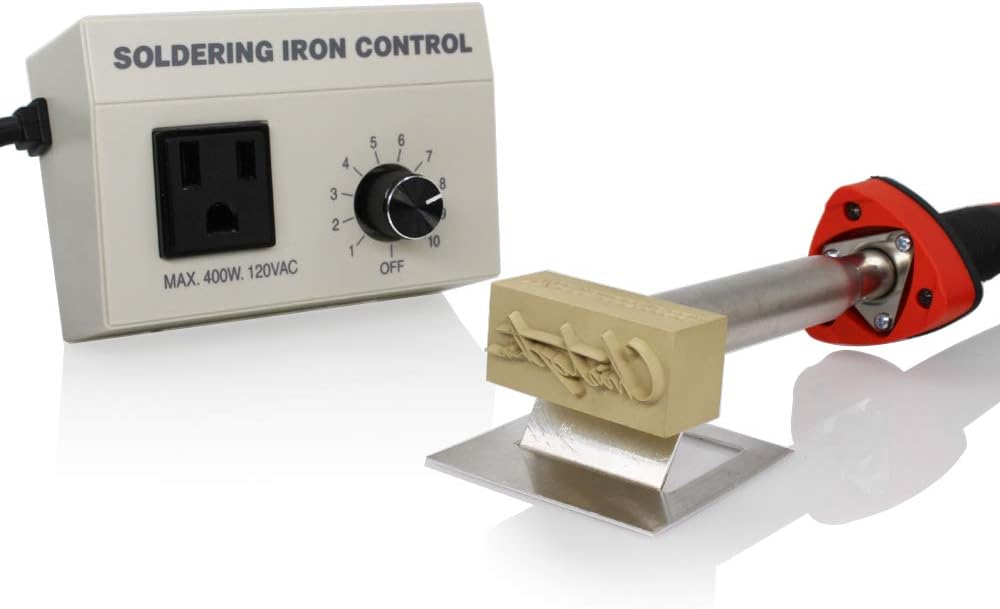 Custom Electric Branding Iron with Personalized Signature - Standard Size - Engraved in the USA