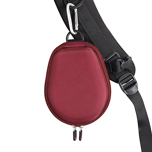 Image of Hermitshell Case for AfterShokz Trekz Air /AfterShokz Aeropex /Titanium Mini /Shokz OpenRun Pro /SHOKZ OpenRun Pro 2 Open Ear Wireless Bone Conduction Headphones AS650 / AS800 (Canyon Red)