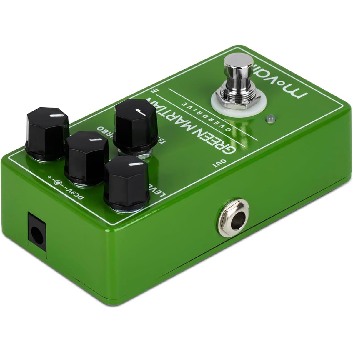 MP-105 - Green Martian overdrive, pedale per chitarra overdrive basato su TS a 4 modalità