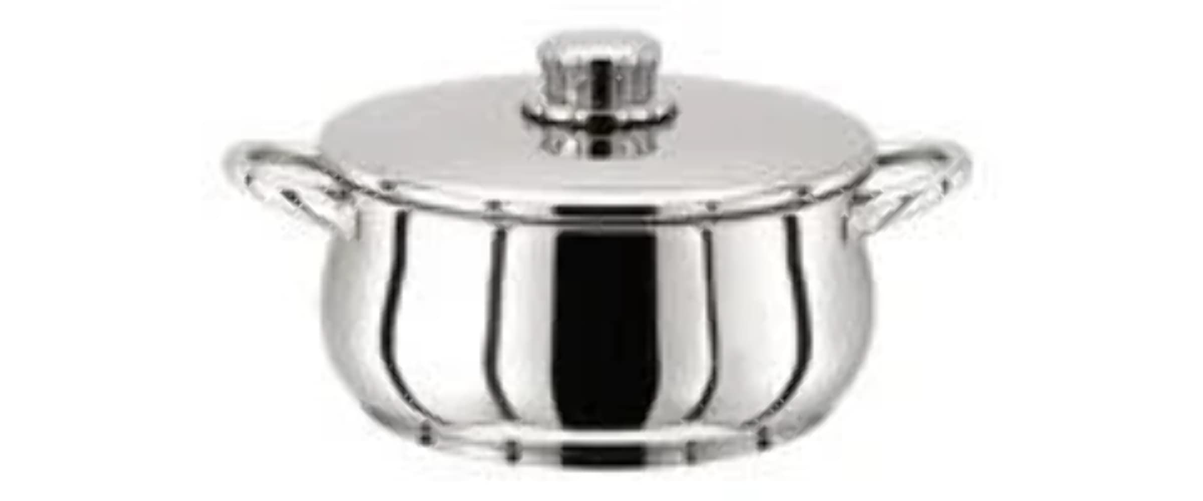 Stellar Classic Stainless Steel Casserole with Lid 24cm, 3.2L Induction Ready, Oven Safe, Dishwasher Safe