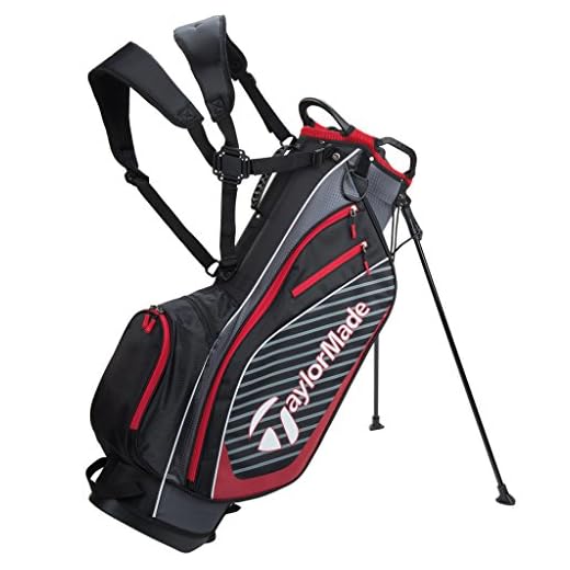 TaylorMade Golf Bag, Black, Pro Stand 6.0