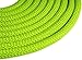 BronzeDog Rope Pro Training Dog Collar Braided No Pull Quick Release Round Lead Collars for Dogs Small Medium Large Puppy (30 FT Leash, Neon Green)