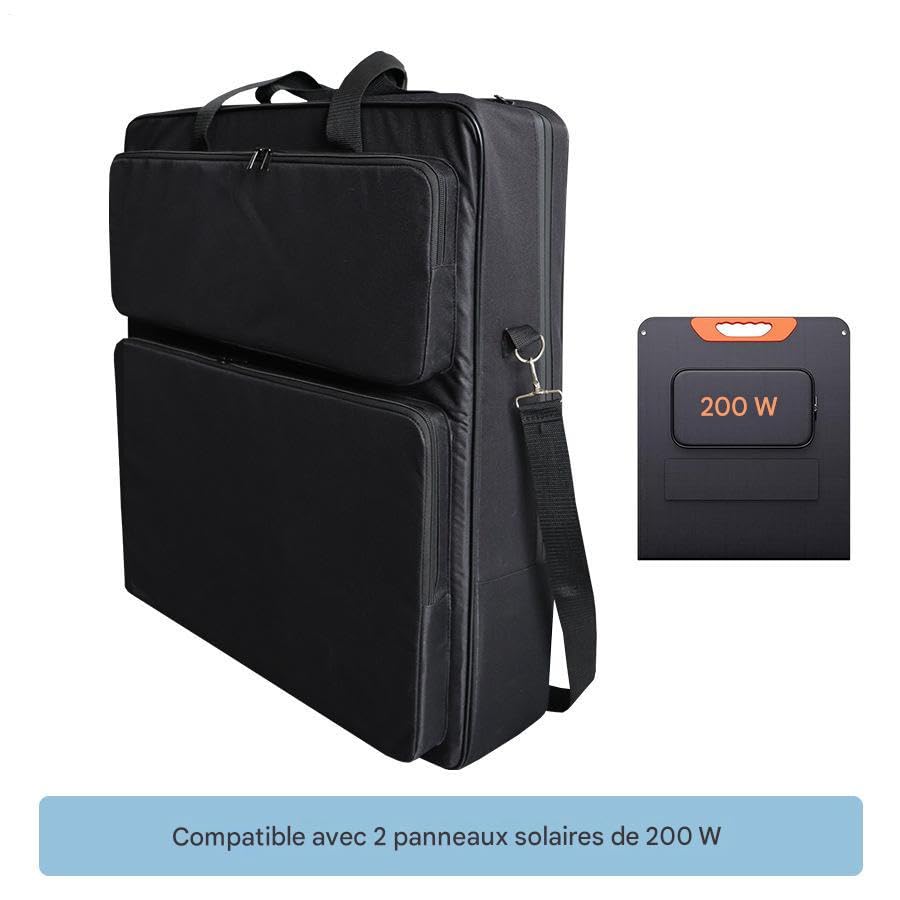 Étui pour panneau solaire rembourré et sac de transport imperméable outdoor - 6