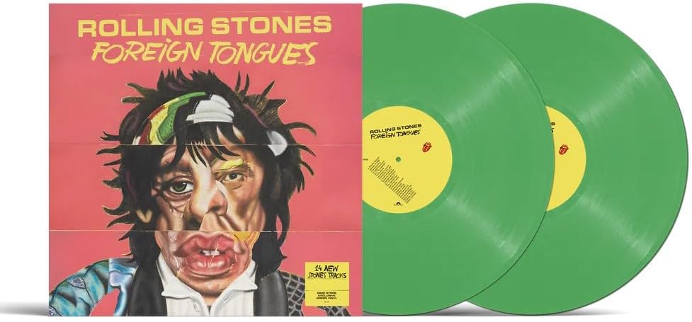 The Rolling Stones: Foreign Tongues - Limited Indie Exclusive Double Record Album - Green Heavyweight Pressing Variant by The Rolling Stones — album cover