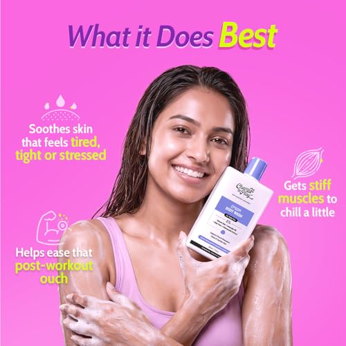 Image of Chemist At Play Epsom Salt Body Wash | Relaxes Muscle Stiffness | Eases Post Workout Soreness | Reduces Stress | 2% Epsom Salt, Lavender Oil & Aloe Vera Extract | pH Balanced | For Men & Women | 236ml
