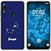 Produktbild PhoneNatic Case kompatibel mit Huawei P Smart Z Silikon-Hülle SternzeichenScorpio M6
