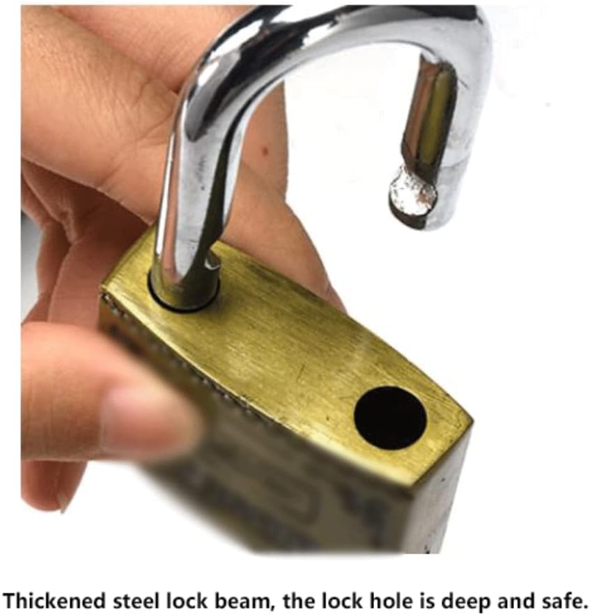 Bulk Locks Padlock Comes with 3 Keys Home Padlock Suitable for Doors and Warehouses Key Lock Outdoor Padlock