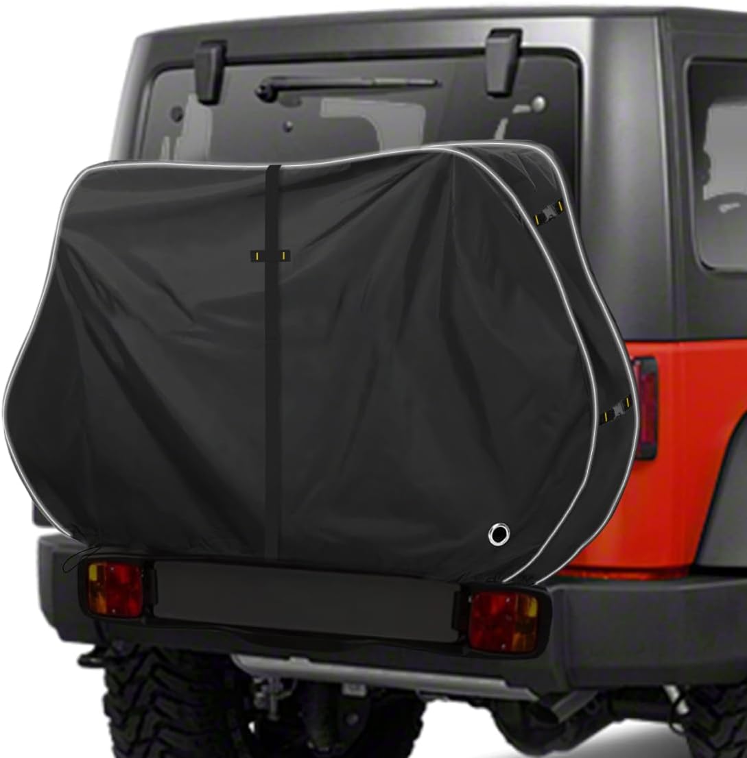 Zenicham 600D Bike Cover for Transport 34 Bikes, Heavy