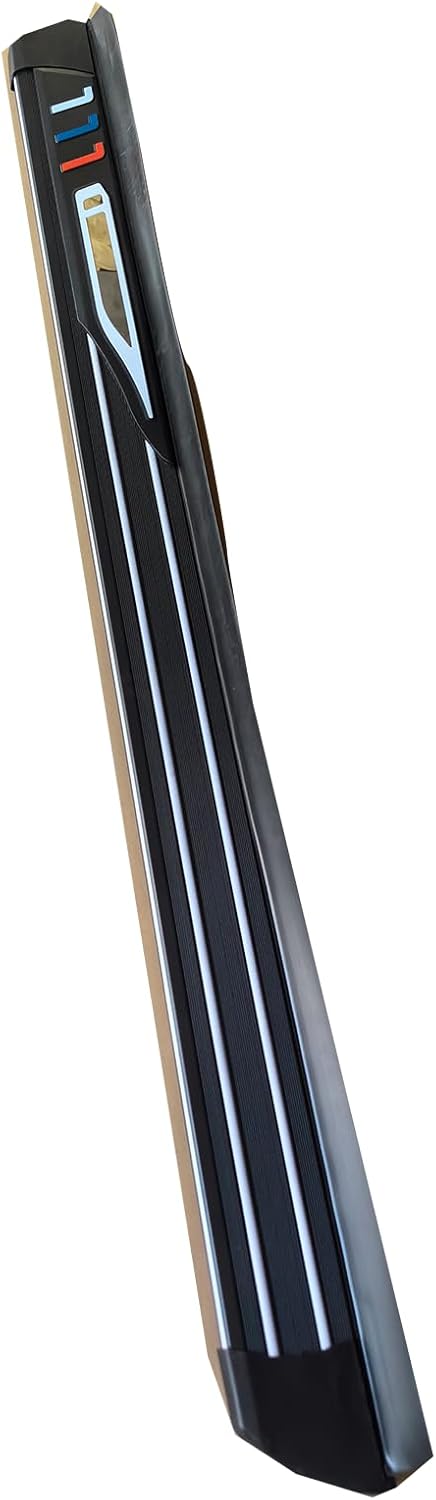 2pcs Fits for MDX 2014 2015 2016 2017 2018 2019 2020 2021 Running Board Side Step Black Nerf Bar