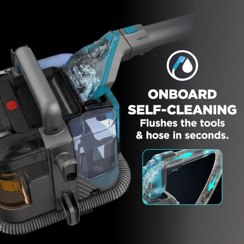 Image of Shark StainStriker HairPro Portable Stain Cleaner, 3 Tools, PX253BRN | For Carpet, Upholstery & Area Rugs, Pet Hair Pickup, Pet & OXY Formulas, Self-Clean, Stain, XL Stain & Crevice Tools