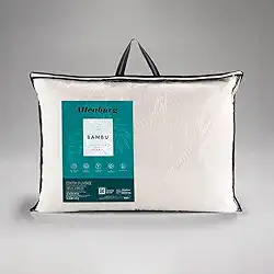 Travesseiro Bambu Fibra Altenburg - 48cm x 68cm - Branco