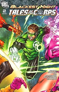 Comic Blackest Night Tales of the Corps #2 Book