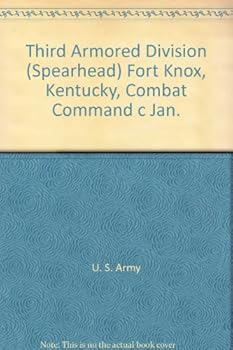 Unknown Binding Third Armored Division (Spearhead) Fort Knox, Kentucky, Combat Command "c" Jan. Book