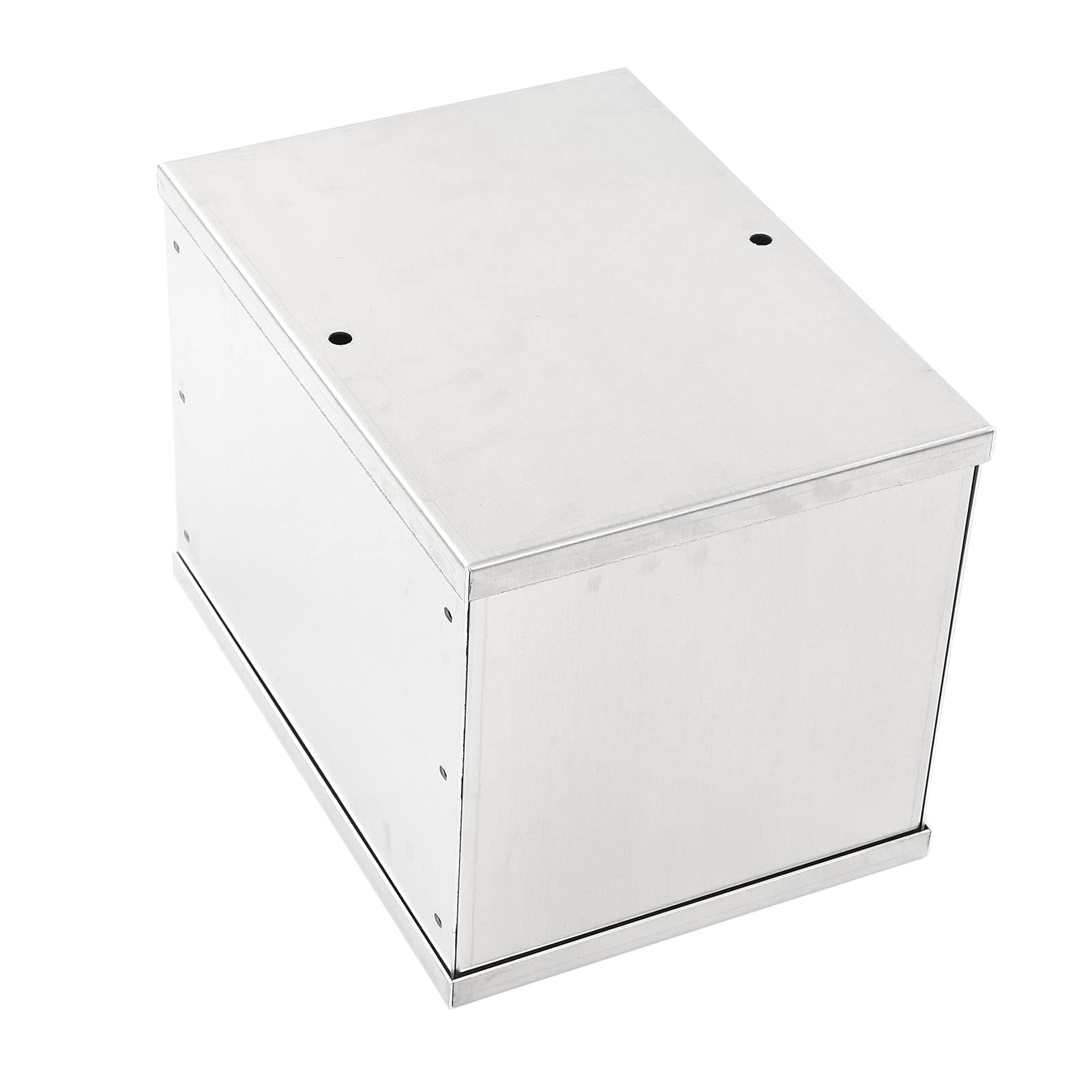 Alomejor Zestaw do Przenoszenia Skrzynki Akumulatorowej, Zestaw Akumulatorów do Montażu na Bagażniku ze Stali Nierdzewnej z 5-metrowym Kablem Ujemnym, Regulowana śruba w Konstrukcji, Pasuje Większości