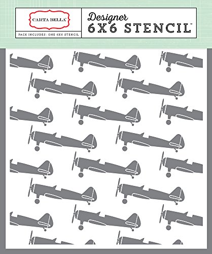 Carta Bella Paper Company CBOWT53034 Vintage Airplane Stencil