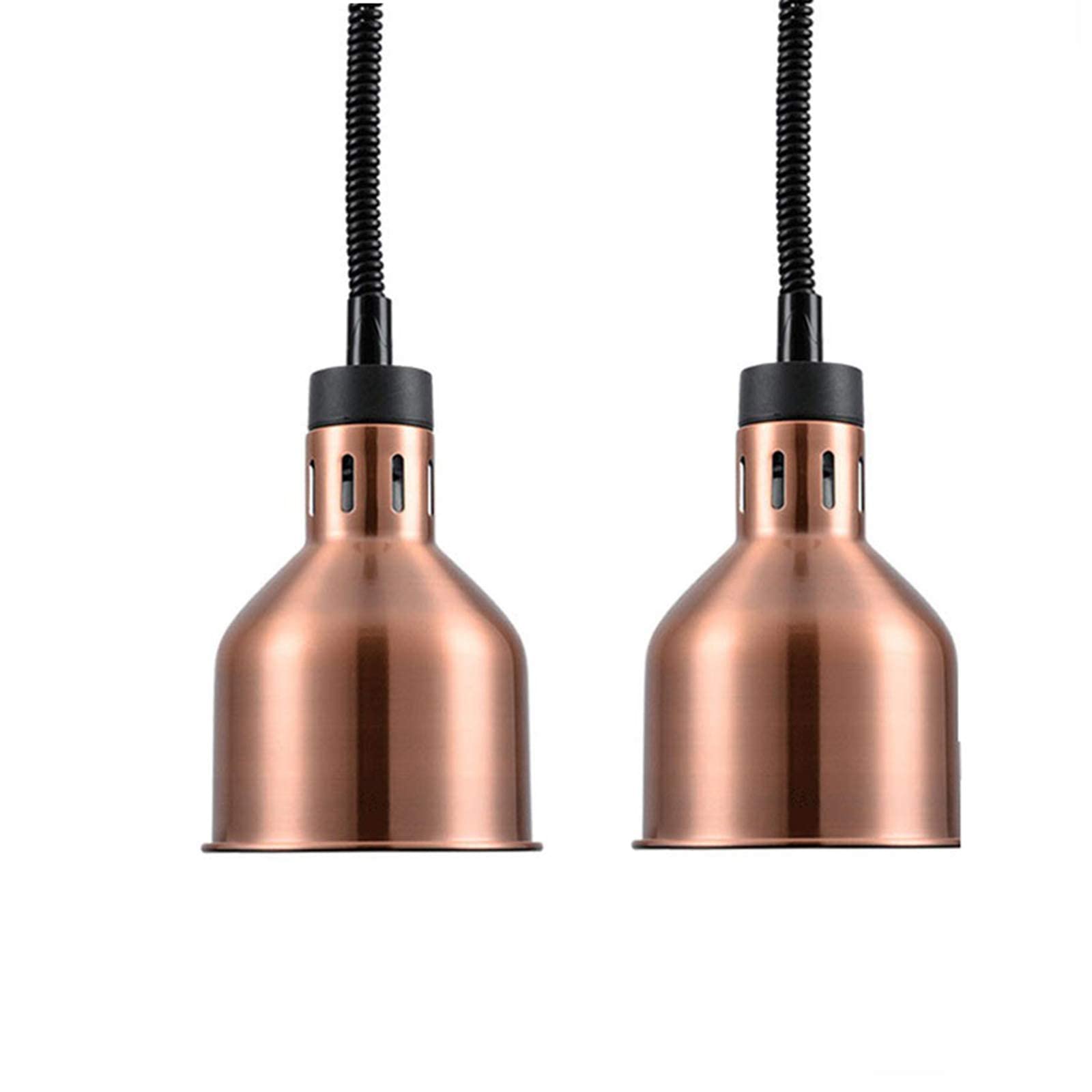 Komercyjna Lampa Grzewcza Do Podgrzewania Żywności, Chowana Lampa Grzewcza Do Bufetu Z Żarówką Podczerwieni 250 W, Lampa Wisząca, Lampa Izolacyjna Do Żywności, Wyposażenie Kuchni Restauracyjnej, 170