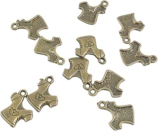 Antique Bronze Tone Jewelry Making Charms Findings Suppliers 13NH08 Short Sleeve Clothes