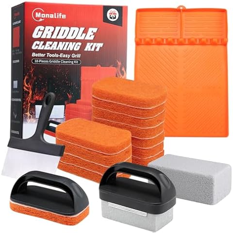 Comprehensive Griddle Cleaning Kit by Monalife Cover