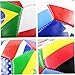 Xweptuy Size 5 Soccer Ball, 8.5 Inch National Flag Soccer Ball, Waterproof PVC Youth Adult for League Game Trainning Practice or Gift
