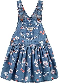 Osh Kosh Baby Girls' World's Best Overall, Floral, 18M
