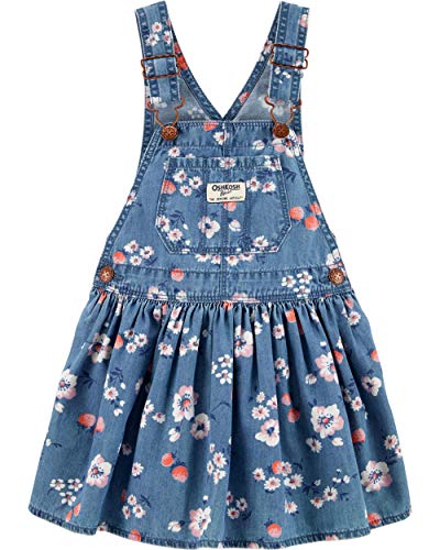 Osh Kosh Baby Girls' World's Best Overall, Floral, 18M