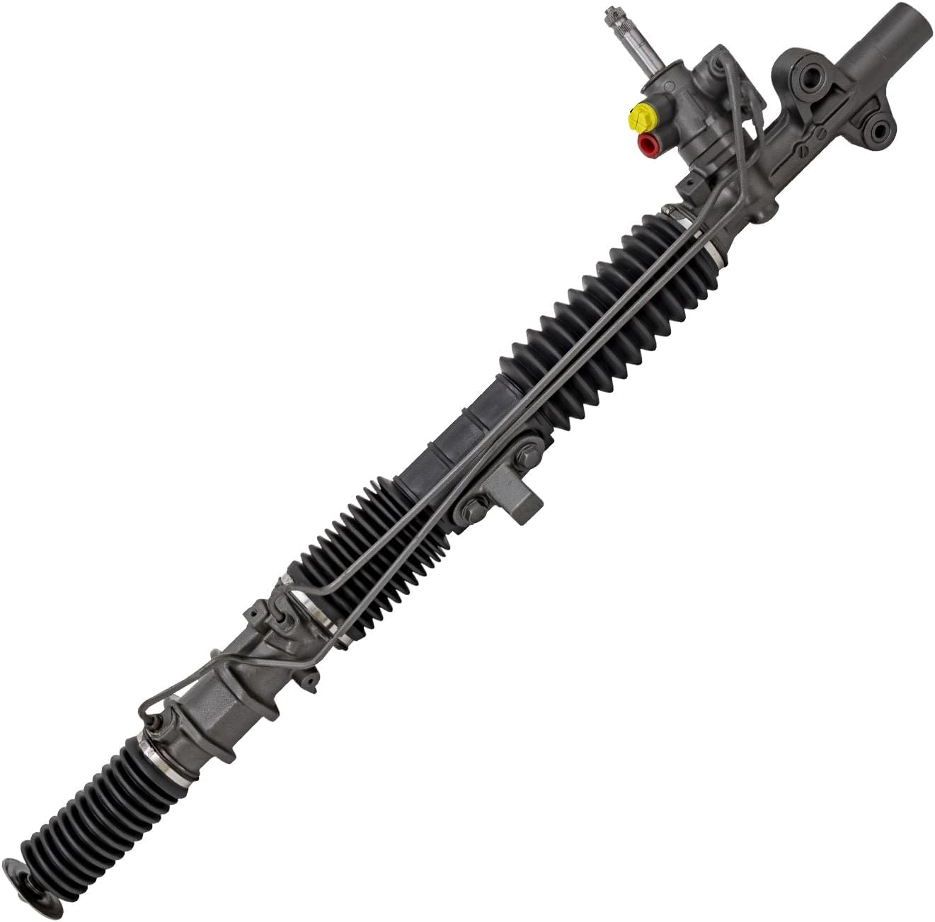 Detroit Axle - 6pc Rack and Pinion Kit for 02-06 Honda CR-V, Power Steering Rack and Pinion Suspension Outer & Inner Tie Rod Ends 2002 2003 2004 2005 2006 Replacement