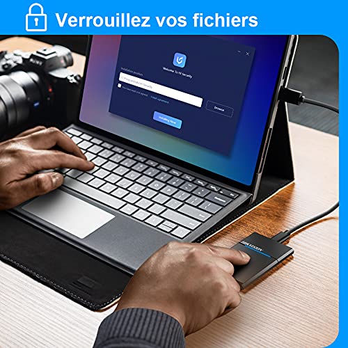 Hikvision Externe SSD,USB 3.2 Gen 2, Bis zu 1060 MB/s,mit Hi Backup und Hi Security, stoßfest Wasser- und staubfest… – Bild 5
