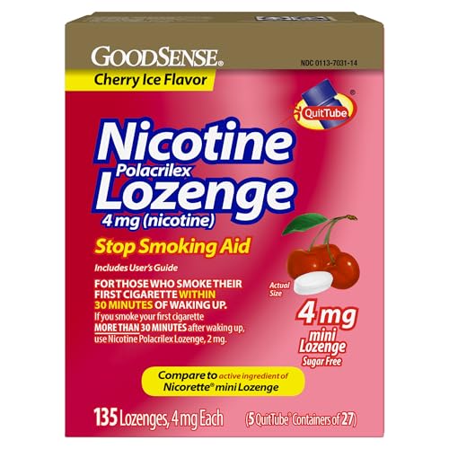 Mini Nicotine Polacrilex Lozenge, 4 mg...