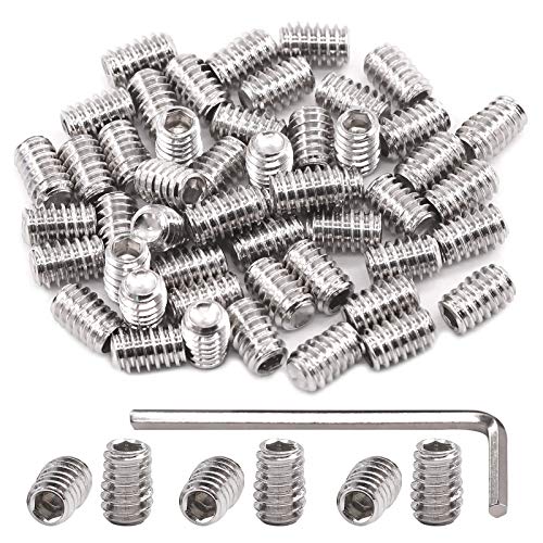 Vis à tête hexagonale 1/4-20 x 3/8 en acier inoxydable SAE pour fixations filetées