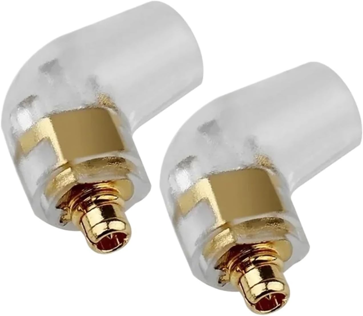 Connector Headphone Adapters Compatible ER4 ER4SR ER4XR SE315 SE535 UE900 Earphone Plug Audio Jack(Transparent)