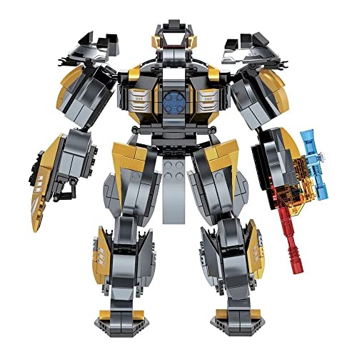 Transforça Gorila com 463 Peças Xalingo Amarelo