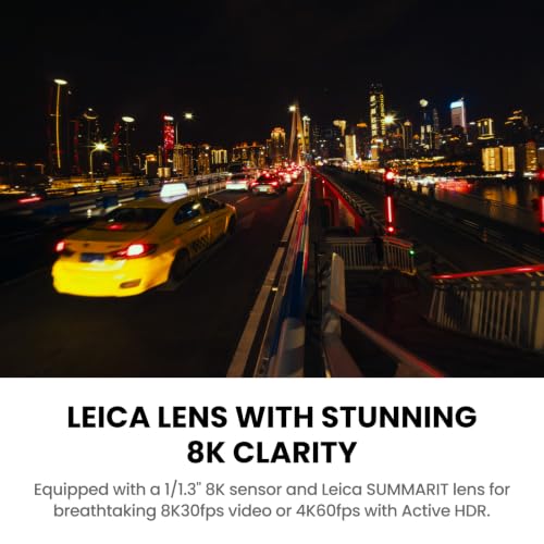 Image of Insta360 Ace Pro 2 Arctic White Limited Edition Xplorer Pro Bundle - 8K Waterproof Action Camera Co-Engineered with Leica, 1 /1.3 inch Sensor, Leading Low Light, Xplorer Grip Pro Kit for Street Photography